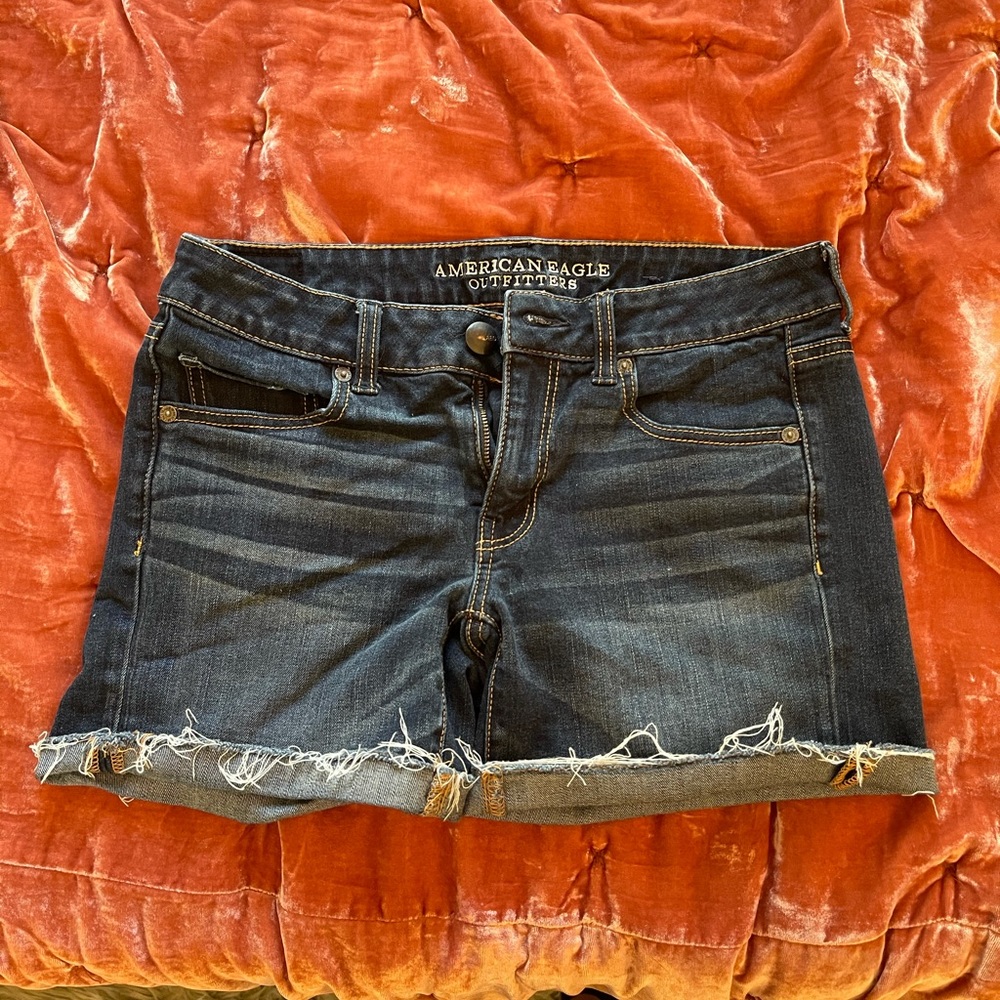 Women’s midi american eagle jean shorts